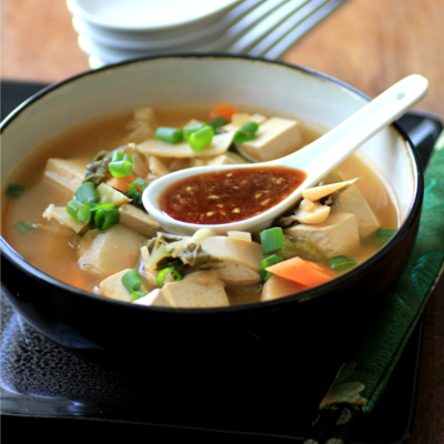 Vegan Slow Cooker Chinese Hot Pot
