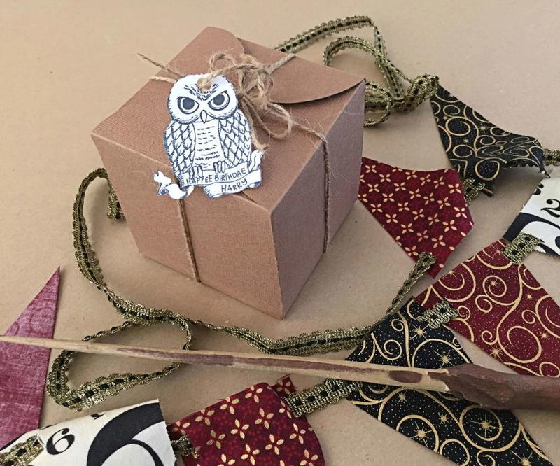 Harry Potter DIY Cupcake Box