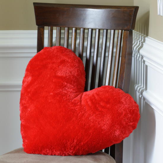 Valentine’s Heart DIY Pillow