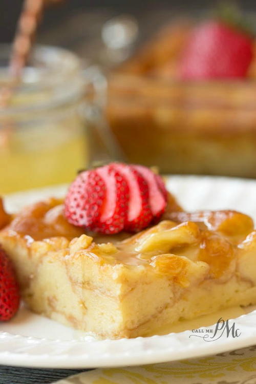 Doughnut Bread Pudding | TheBestDessertRecipes.com