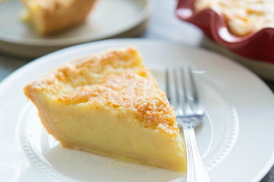 Meyer Lemon Buttermilk Pie