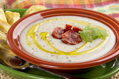 Cuban Cream of Malanga Soup