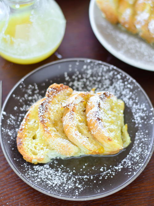 LemonGlazed French Toast Casserole