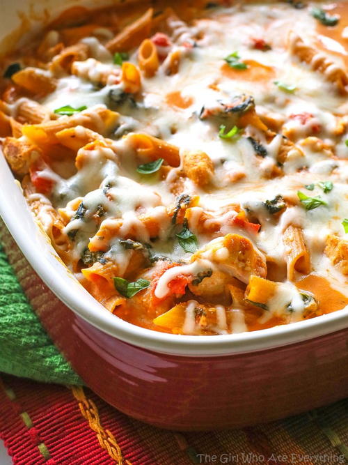 Chicken Penne Pasta Bake