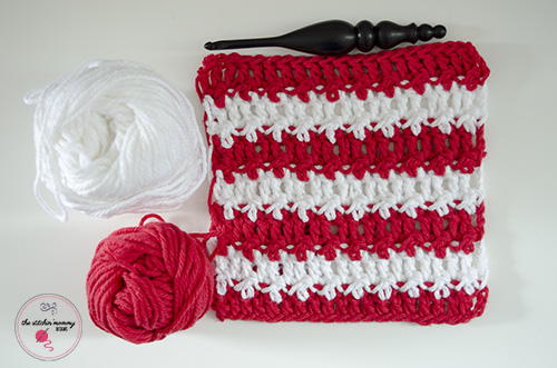 Santa's Little Crochet Dishcloth Pattern