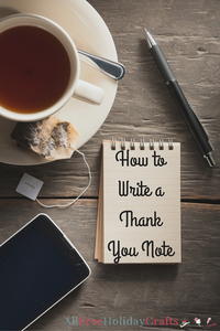 How to Write a Thank You Note