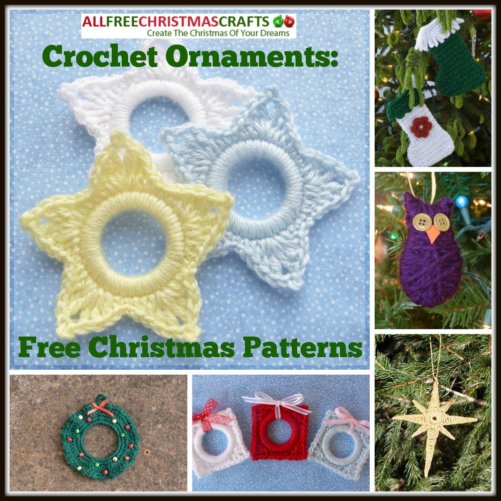 Christmas crochet free ornament pattern – crochet patterns Crochet Ornaments: 27 Free Christmas Patterns | AllFreeChristmasCrafts.com