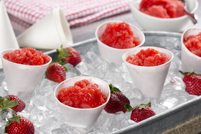 Strawberry Italian Ice