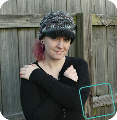 Becca Newsboy Crochet Hat