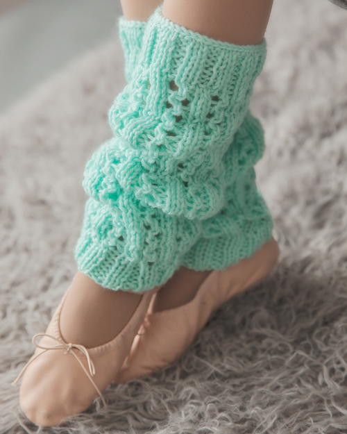 Minty Fresh Leg Warmers