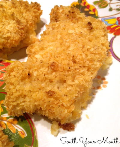 Potato Chip Encrusted Baked Cod