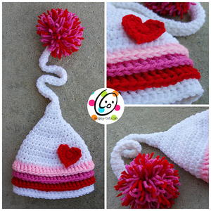 Jazlyns Baby Hat | AllFreeCrochet.com