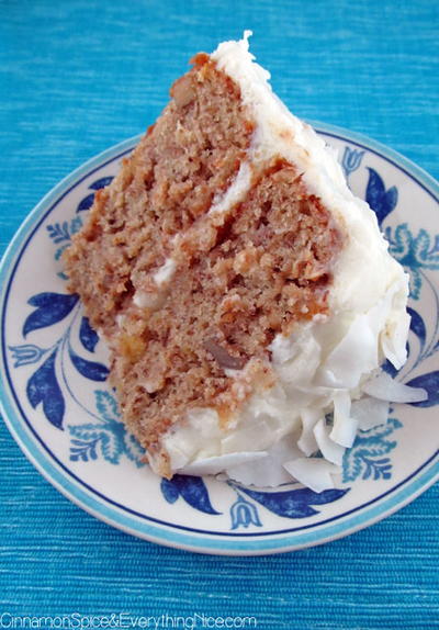 Mamas Hummingbird Cake with Cream Cheese Frosting