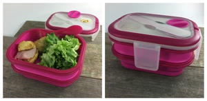 Smart Planet Collapsible Double Decker Meal Kit 