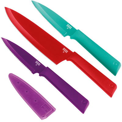 Kuhn Rikon Colori+ Culinary Knife Set