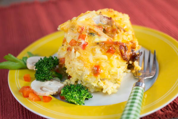 Overnight Egg Brunch Casserole