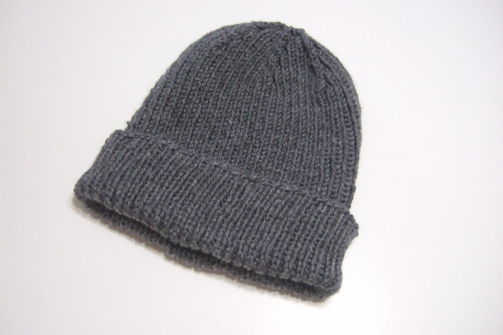 Favorite Ribbed Hat for Straight Needles | AllFreeKnitting.com