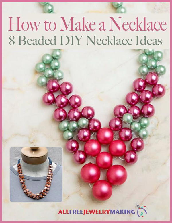 Beaded Gemstone Necklace Allfreejewelrymaking