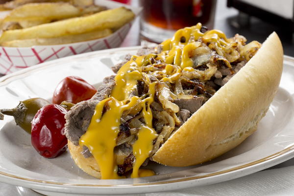 Philly Cheese Steak Sandwiches