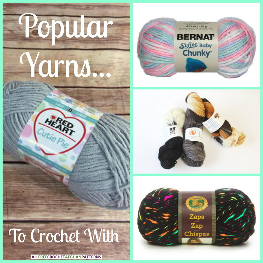 Types Of Yarn Infographic Allfreecrochetafghanpatternscom