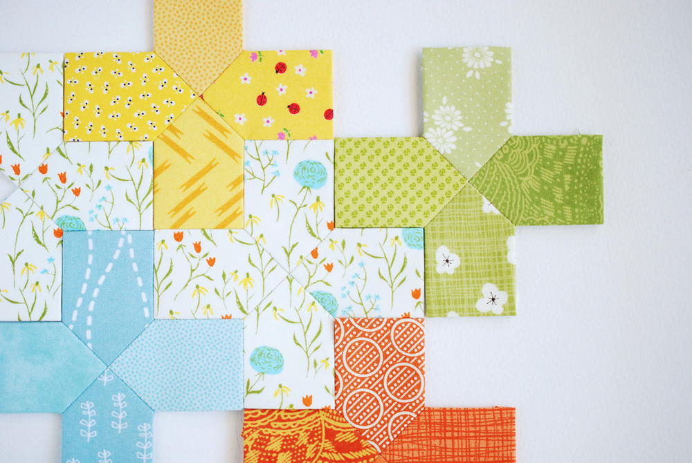 On the Plus Side Quilt Block | FaveQuilts.com