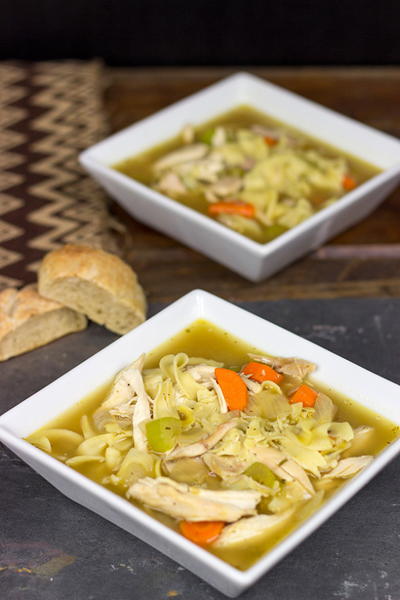 Classic Homemade Chicken Noodle Soup