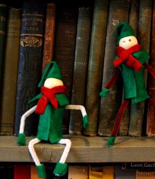 Santas Elves Pipe Cleaner Crafts