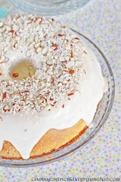 Louisiana Coconut Crunch Cake Recipe