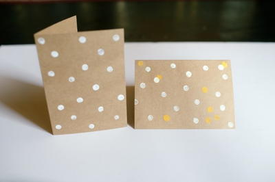 Pretty Polka Dot DIY Cards