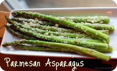 Roasted Parmesan Asparagus