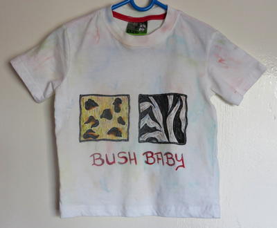 Bush Baby T-Shirt Craft