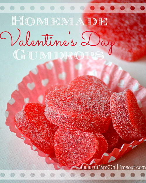 Homemade Valentines Day Gumdrops