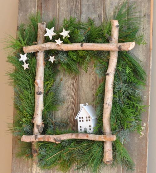 Little House Rustic DIY Wreath