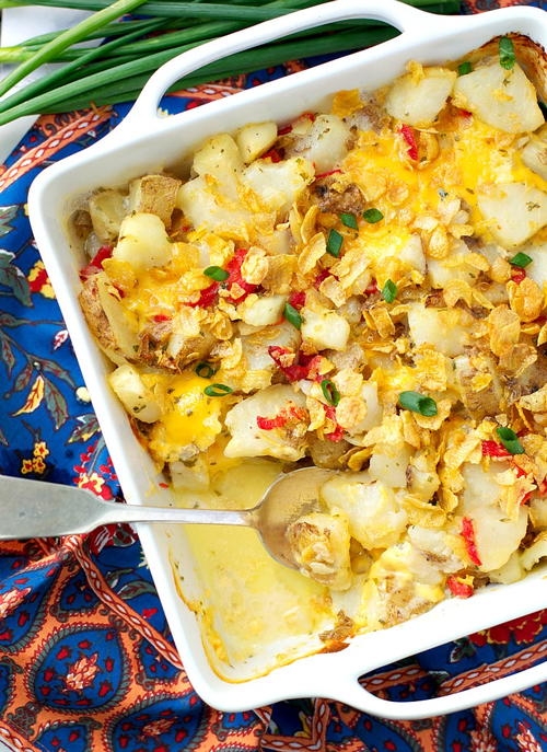 Moms Cottage Potato Casserole