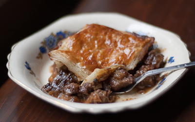 Guinness and Beef Pie