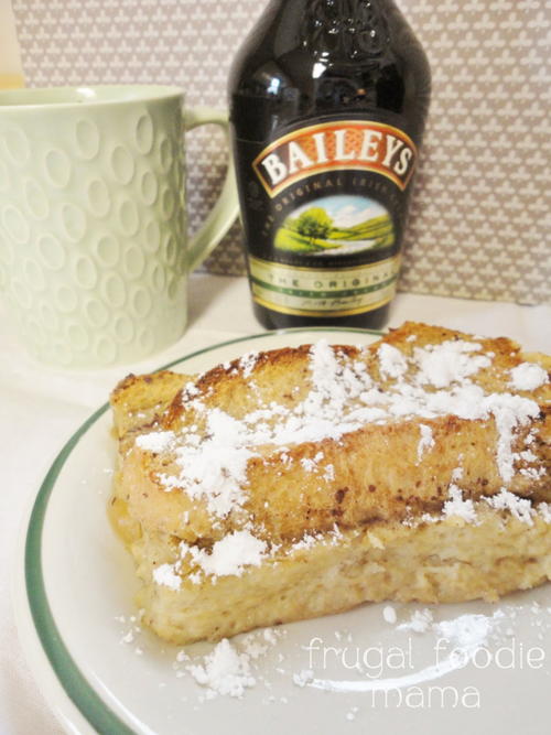 Irish Coffee French Toast Casserole