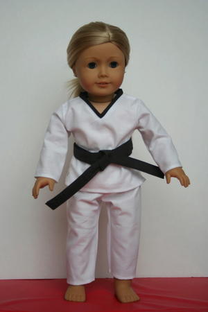 Karate Doll Clothes Pattern
