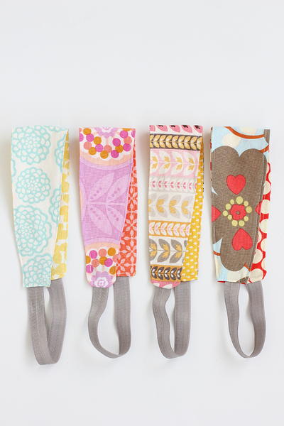 Reversible Fabric DIY Headbands