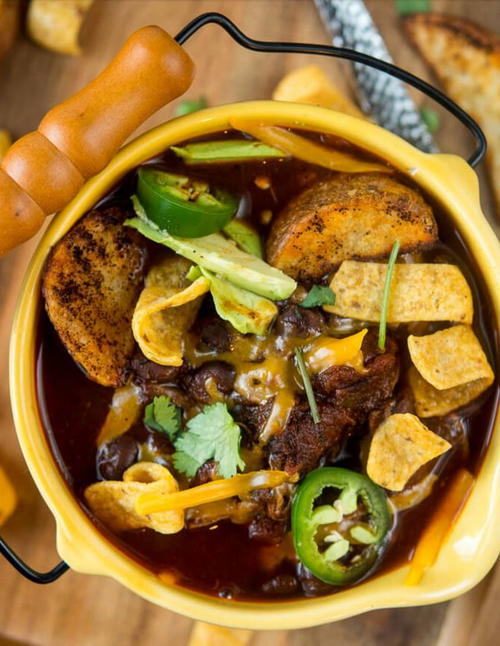 Slow Cooker Beef and Beer Chili