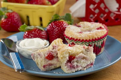 Strawberry Muffins