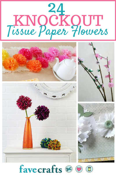 Tissue Paper Flowers