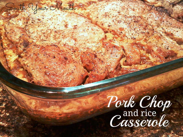 4-Ingredient Pork Chop Casserole