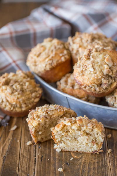 The Best Almond Banana Muffins