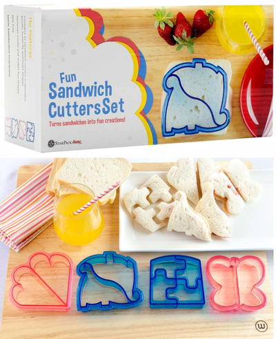 Fun Sandwich Cutters Set