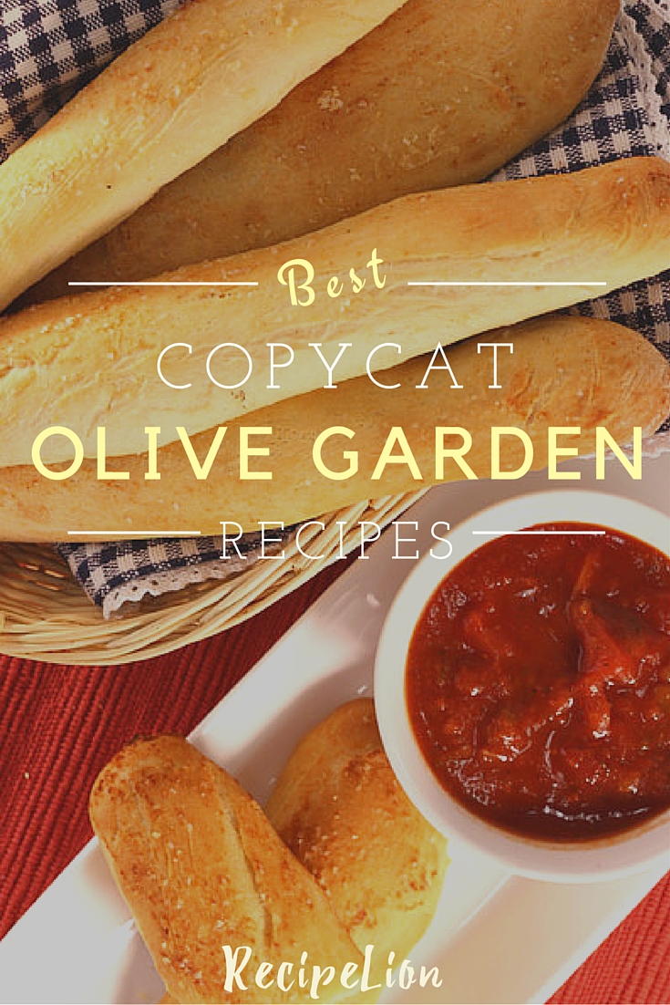 16 Favorite Olive Garden Copycat Recipes | RecipeLion.com