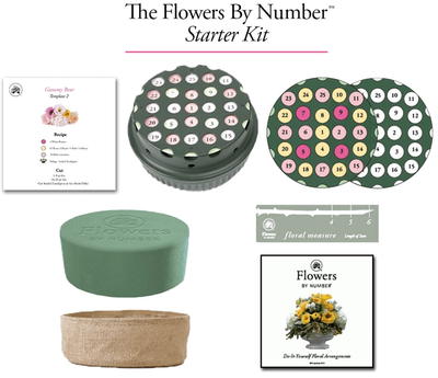 Flowers By Number Starter Kit