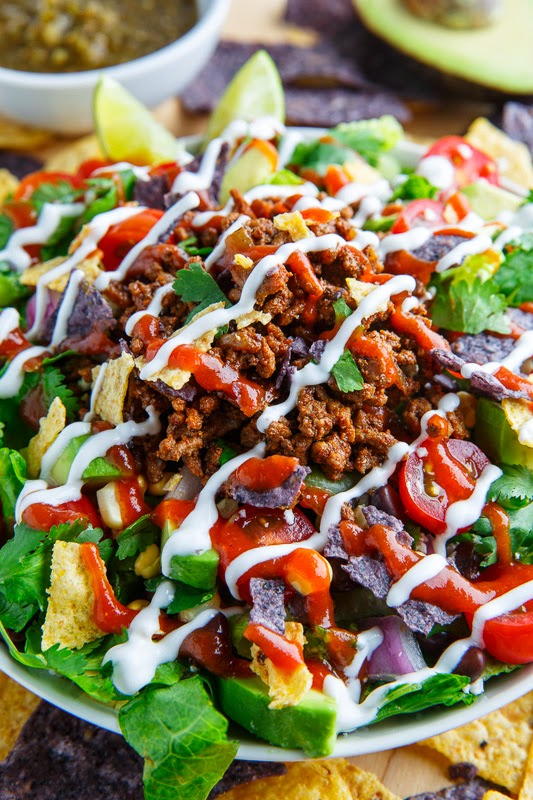 Fresh Taco Salad | FaveHealthyRecipes.com