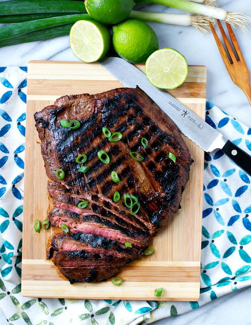 Moms Easy Marinated Flank Steak