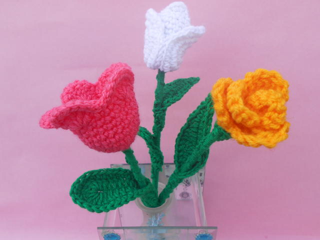 Crochet Flower Bouquet 