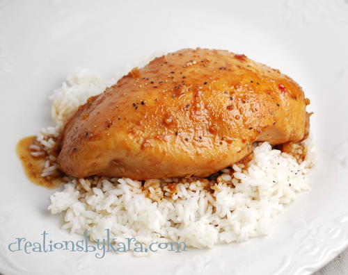 Sweet and Tangy Glazed Chicken